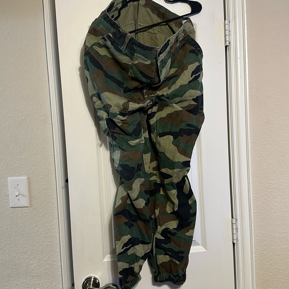 Army style pants